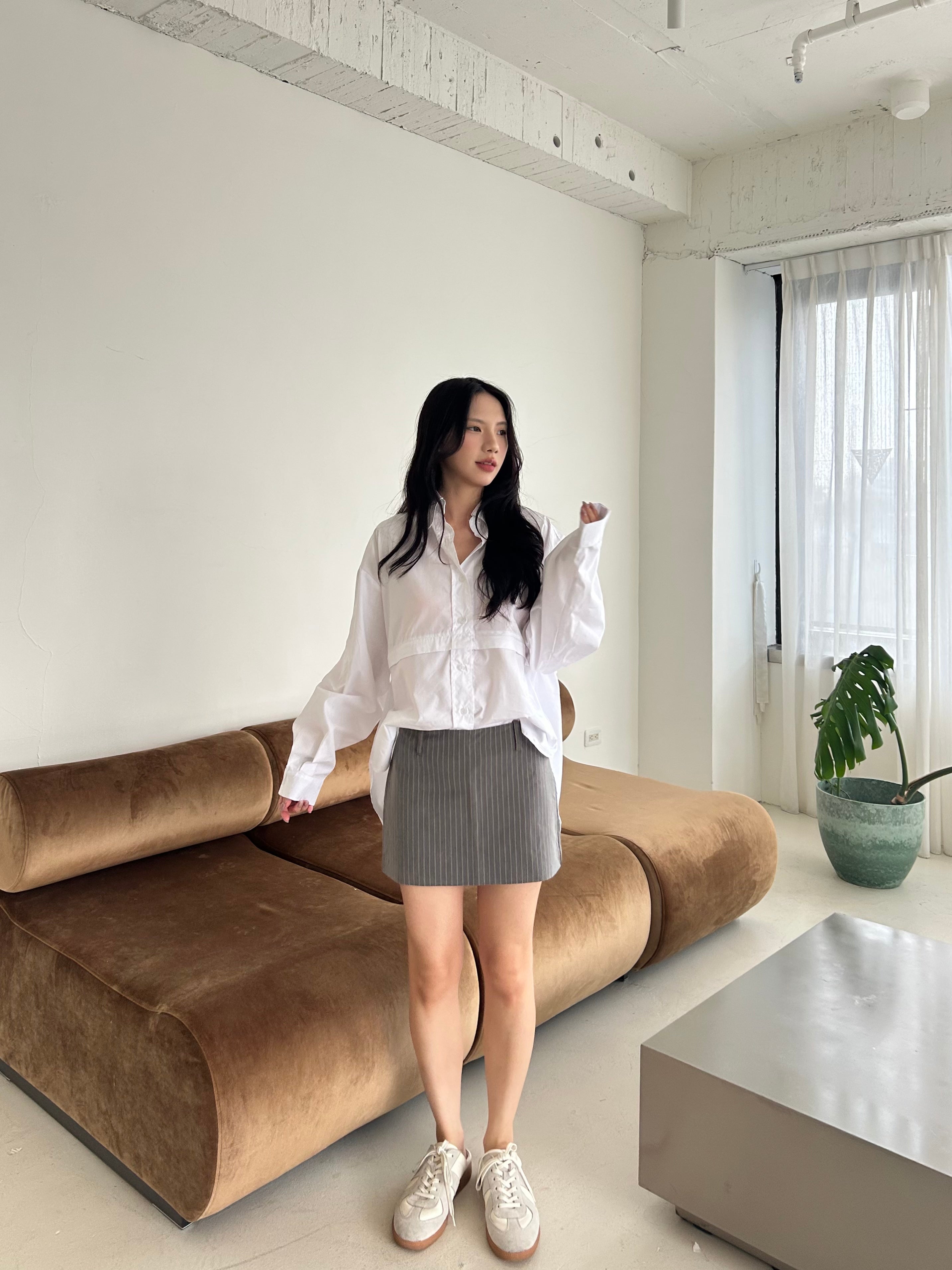 合身短裙<br>Tailored Mini Skirt