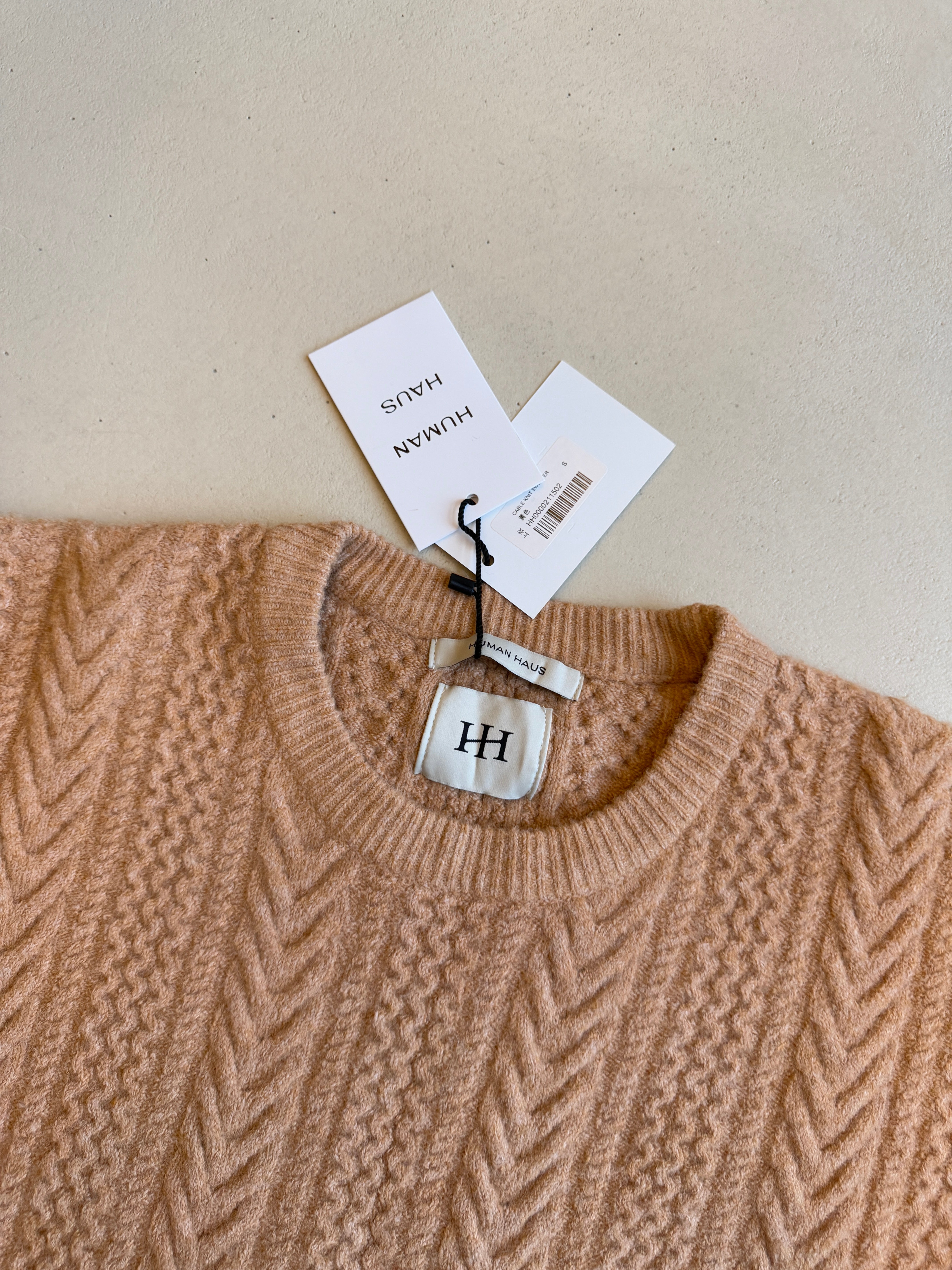 【拍照樣品】Cable Knit Sweater