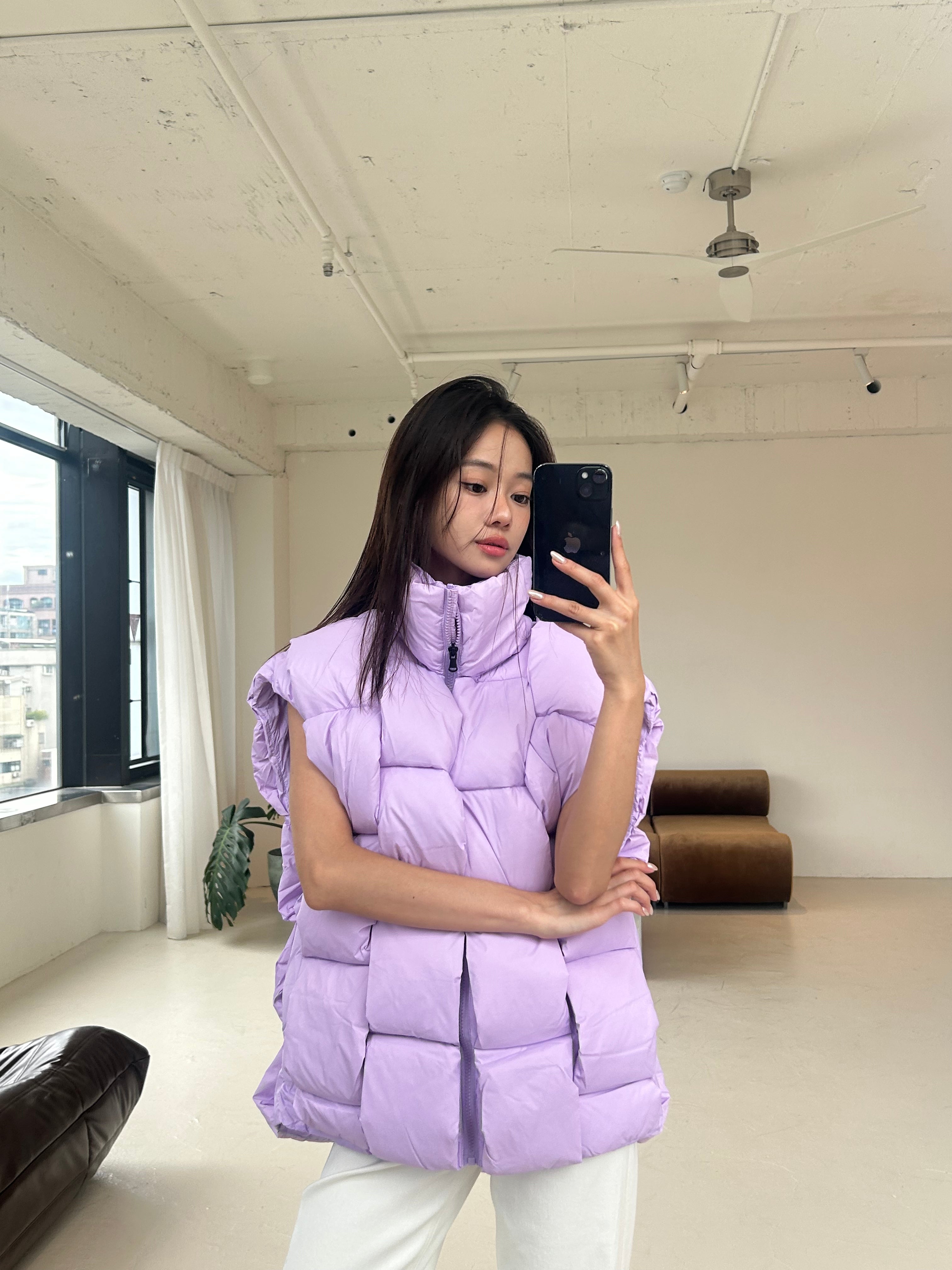 羽絨澎澎背心<br>Puffer Vest