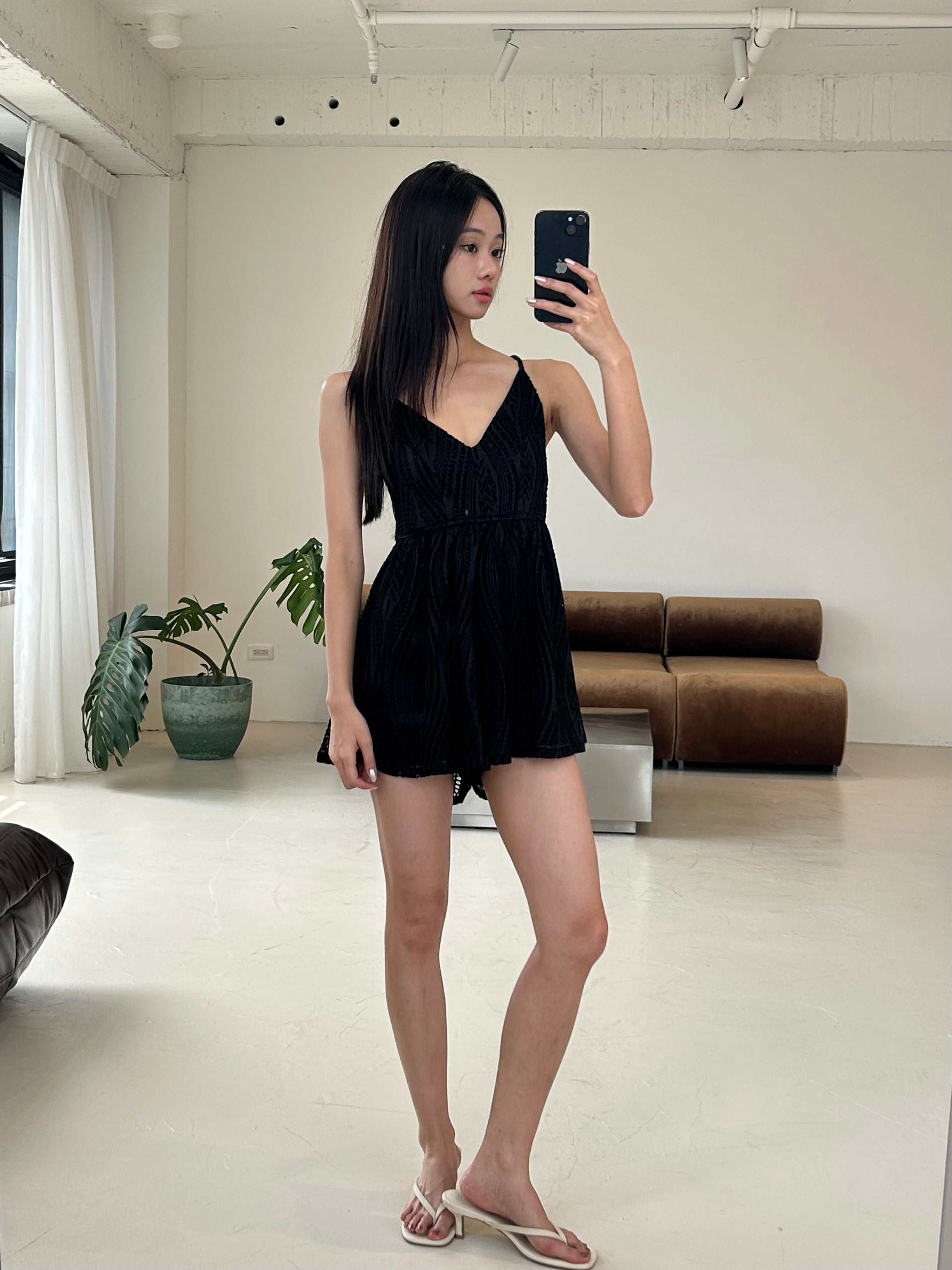 SPAGHETTI STRAP ROMPER