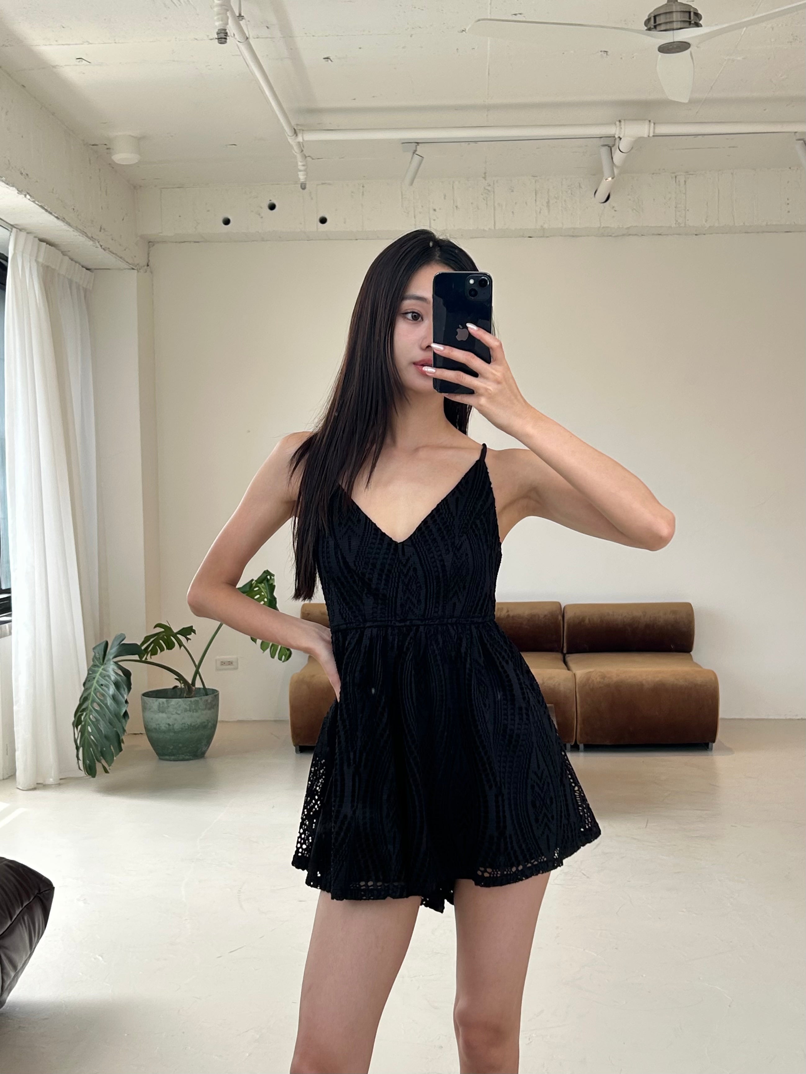 SPAGHETTI STRAP ROMPER