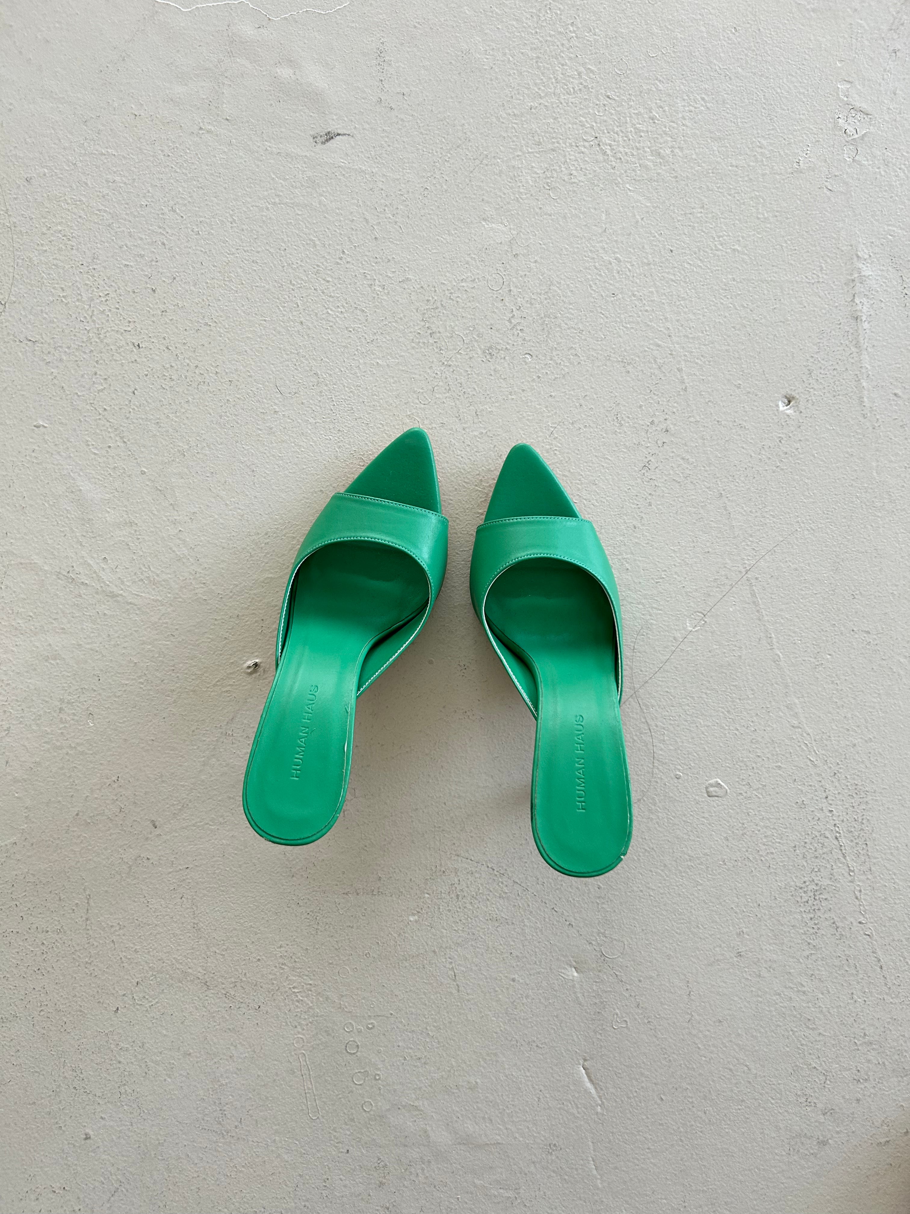 露趾高跟涼鞋<br>Open-Toe Mule Sandal