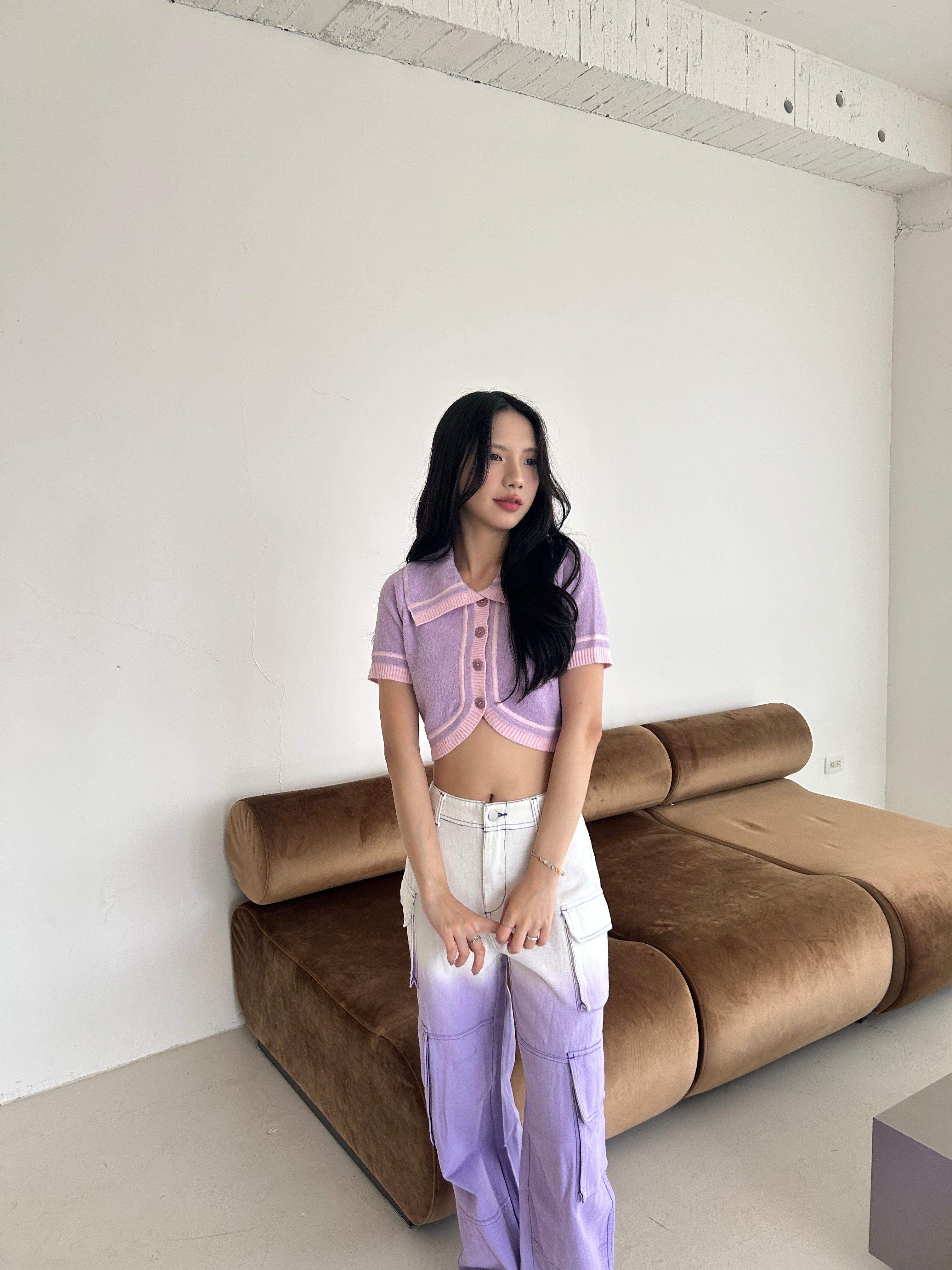 CROPPED KNITTED TOP