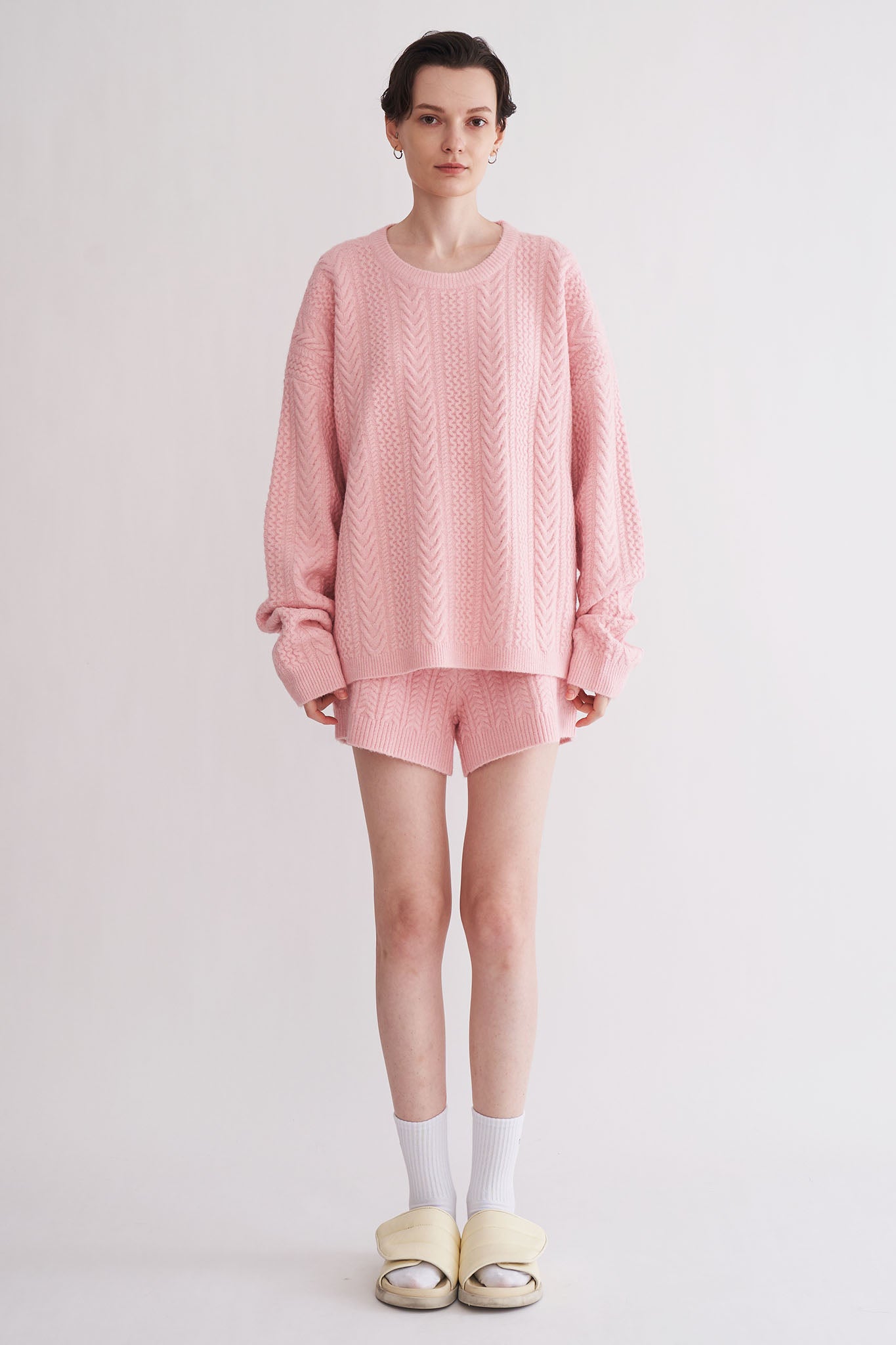 Cable Knit Short
