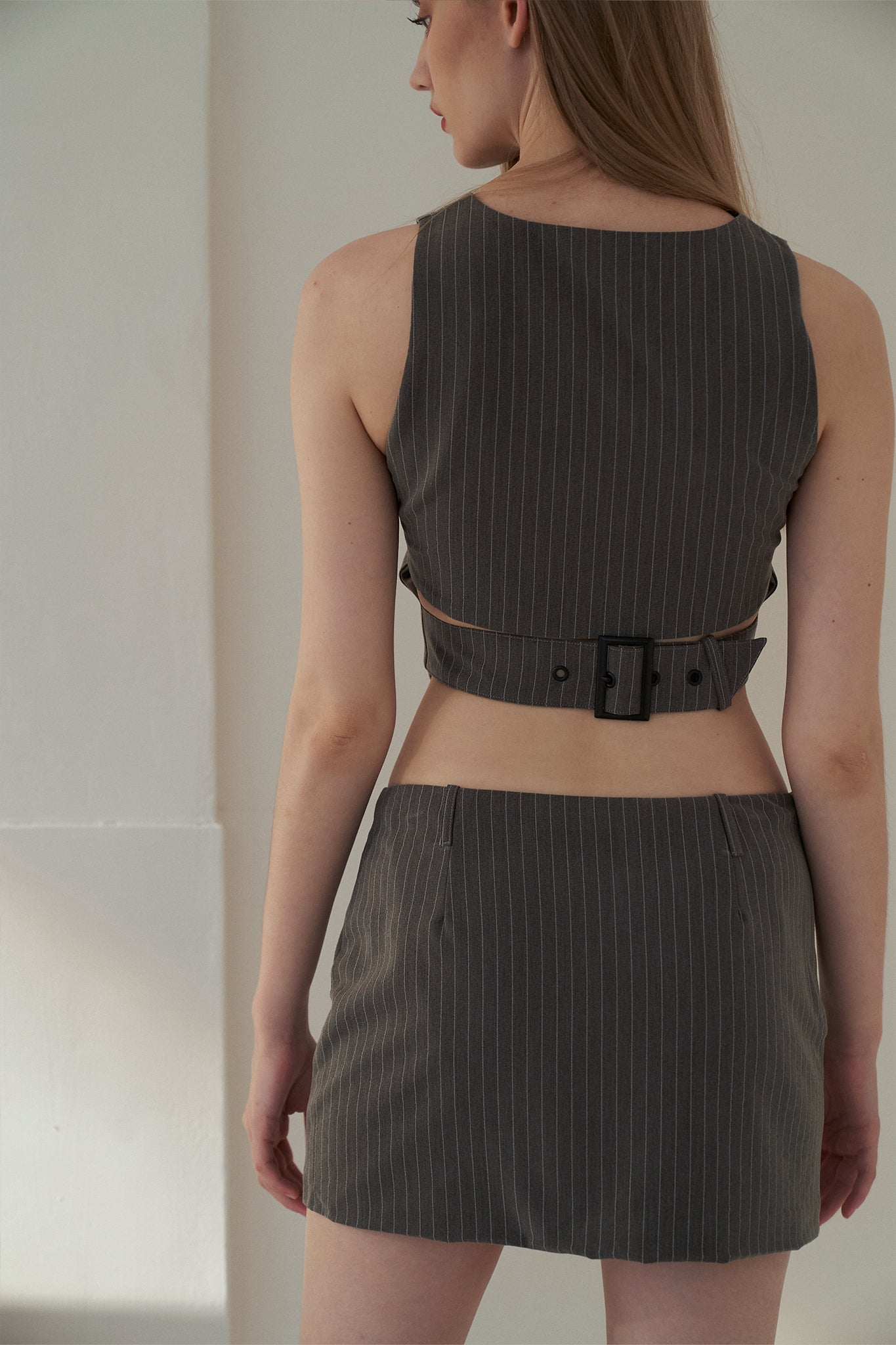 【拍照樣品】Tailored Mini Skirt